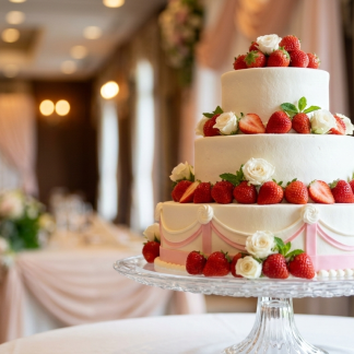 Strawberry Celebration Cake